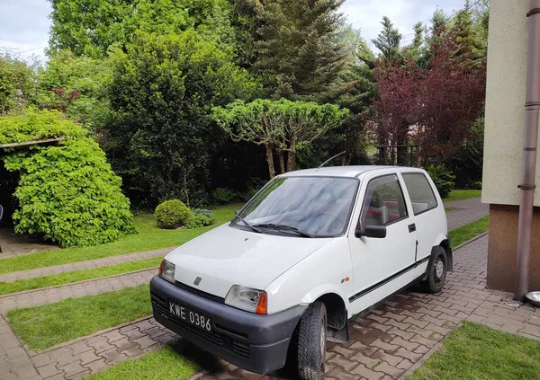 samochody osobowe Fiat Cinquecento cena 3000 przebieg: 137000, rok produkcji 1992 z Krzeszowice